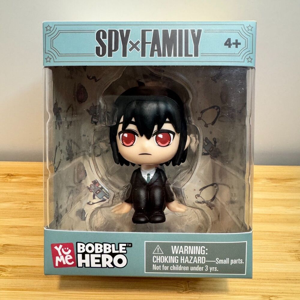 Spy x Family #4 Yuri Briar YuMe Bobble Hero 2.5" Figure Collectible New in Box